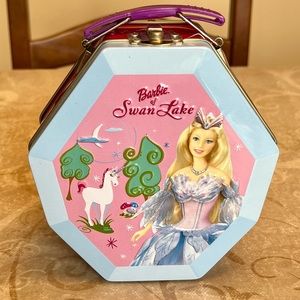 Vintage 2003 Barbie Of Swan Lake Candy Tin